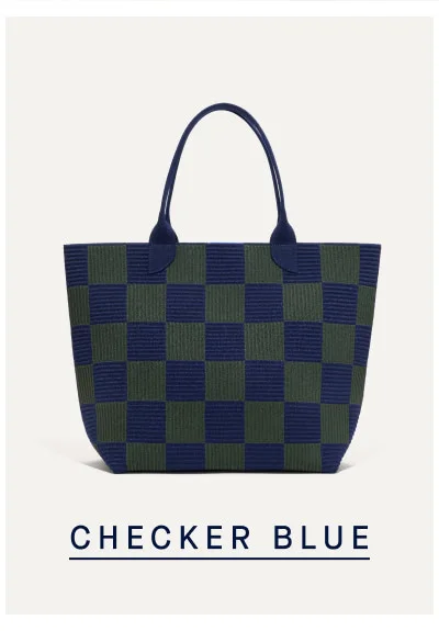 CHECKER BLUE
