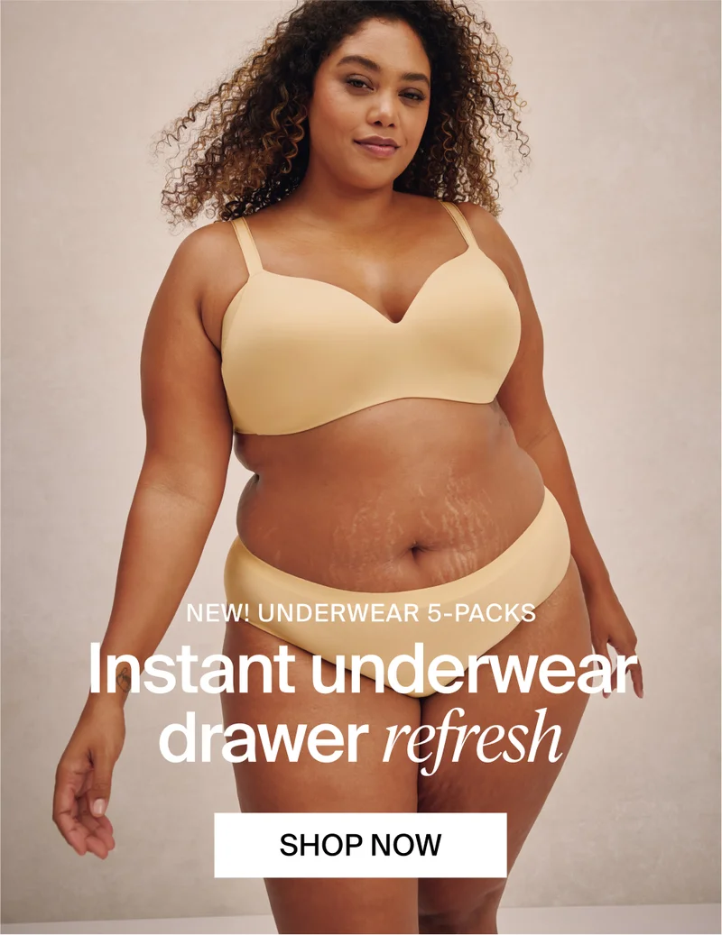 NEW! UNDERWEAR 5-PACKS. Instant underwear drawer refresh. SHOP NOW.