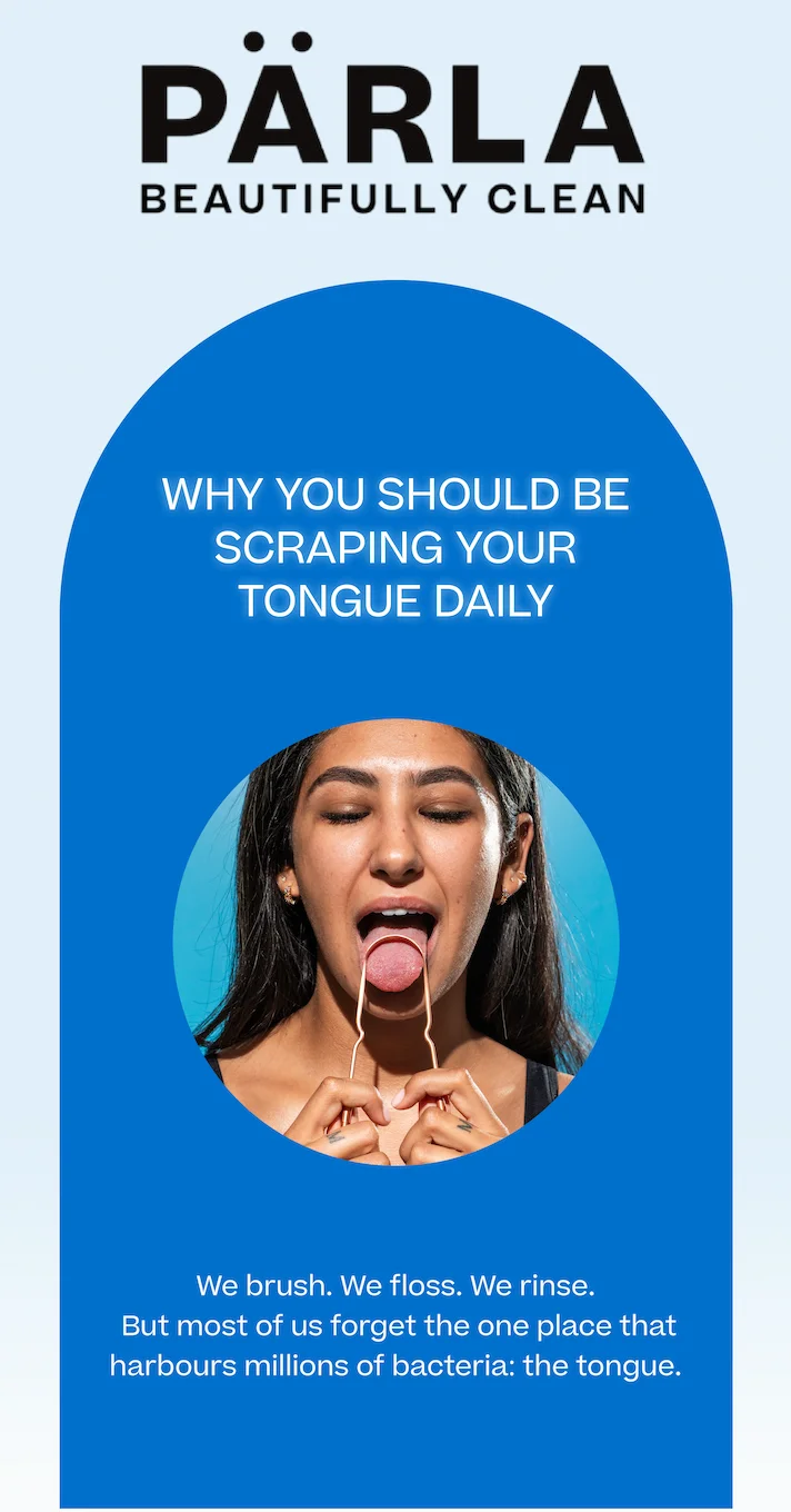 Why you should be scraping your tongue daily.