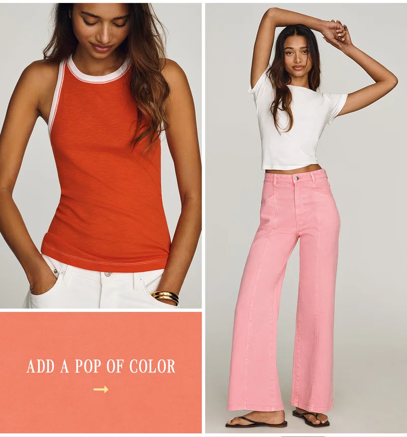 add a pop of color