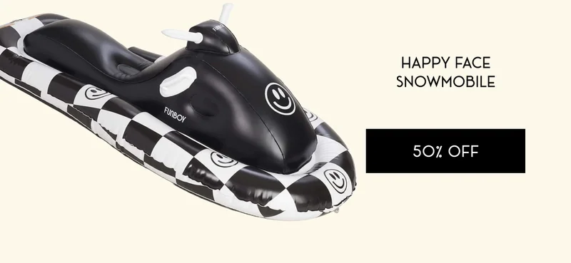 Happy Face Snowmobile - 50% OFF