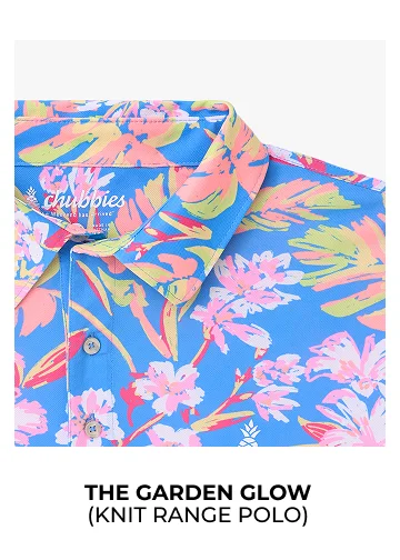 Knit Range Polo: The Garden Glow