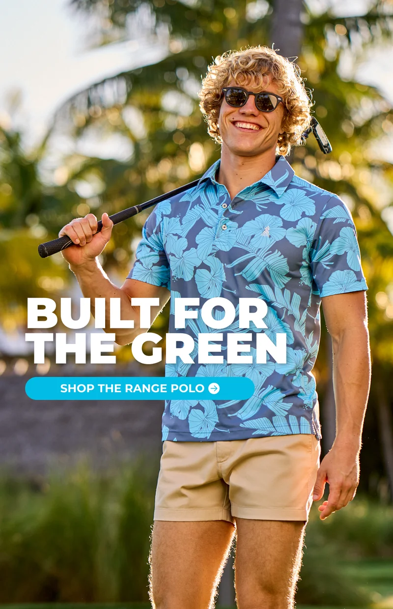 BUILT FOR THE GREEN: Shop The Range Polo