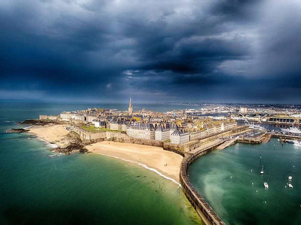 Nearly annihilated during World War II, Saint-Malo (above) has long been a beacon of maritime adventure—and potent rebellion.
