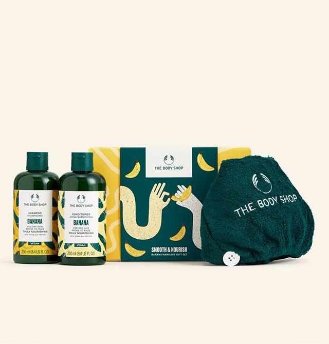 Smooth & Nourish Banana Haircare Gift Set Now $18