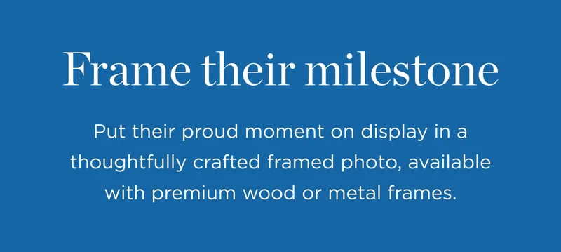 Frame Their Milestone