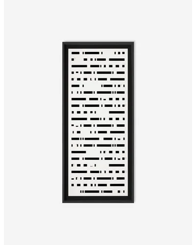 Cordian Long Wall Art - Black