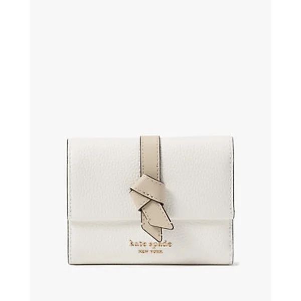 Knott Colorblocked Small Compact Wallet