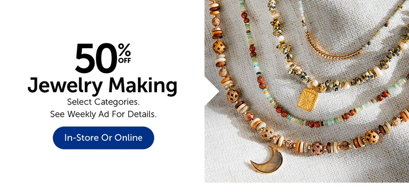 50% Off Jewelry Making