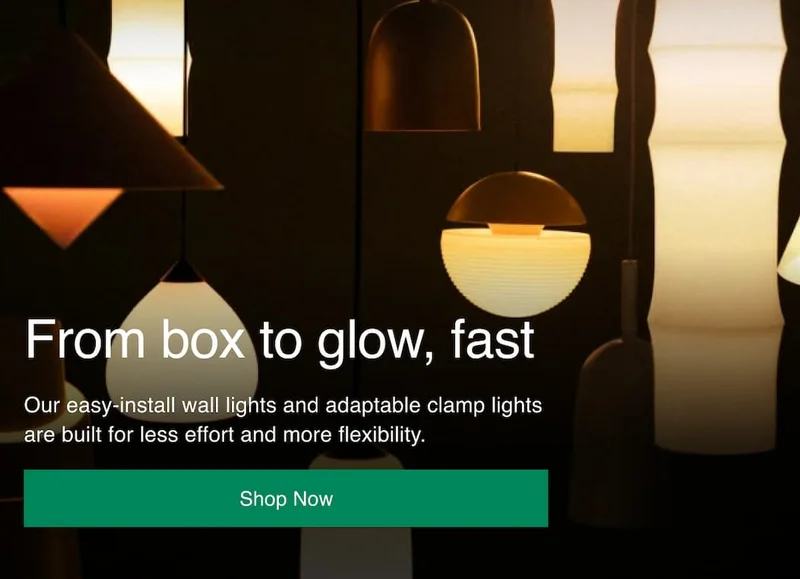 From box to glow, fast
