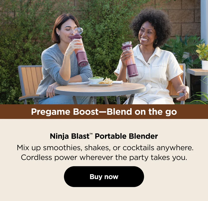 Pregame Boost-- Blend on the go Ninja Blast Portable Blender