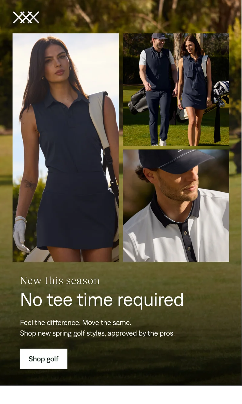 RHONE: New this season: Golf shop. Shop now