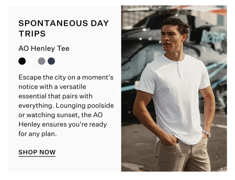 AO Henley Curve-Hem