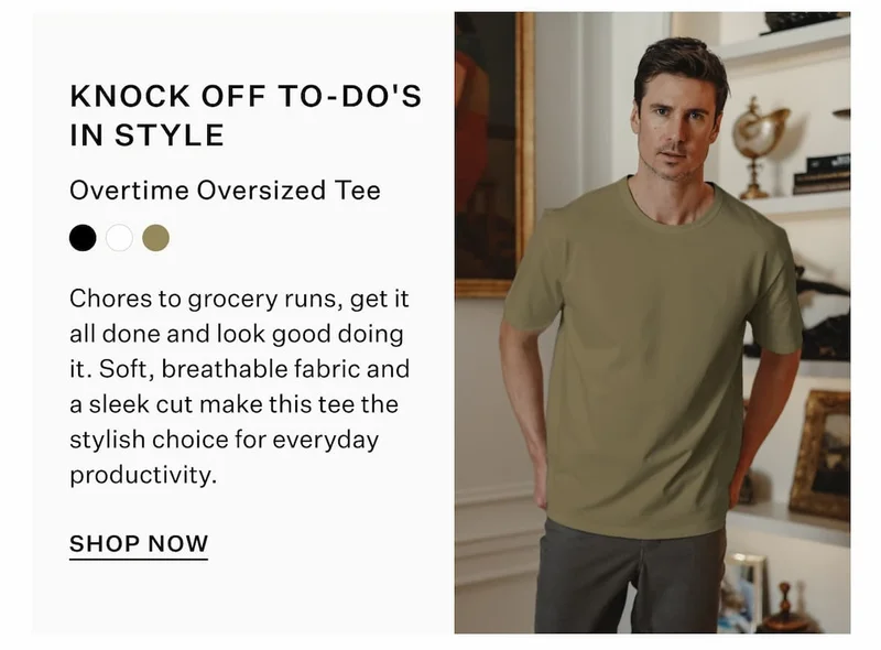 Overtime Oversized Tee