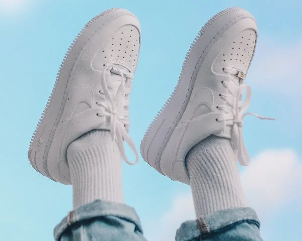 Squeaky clean sneakers