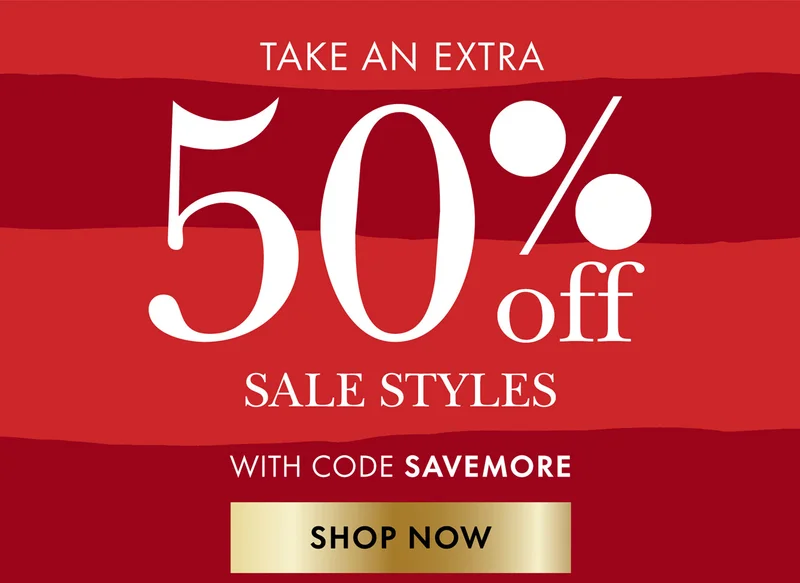 Take An Extra 50% Off Sale Styles With Code discount code