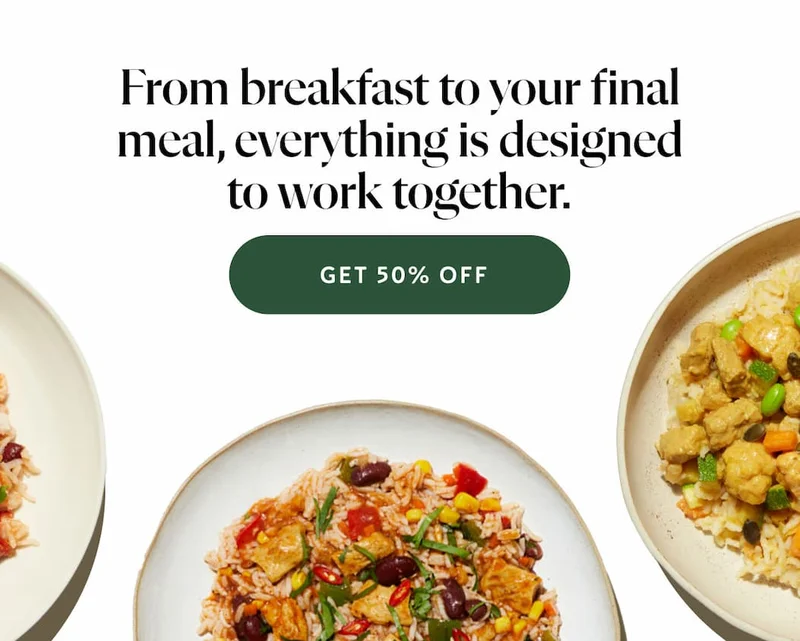 From breakfast to your final meal, everything is designed to work together.
