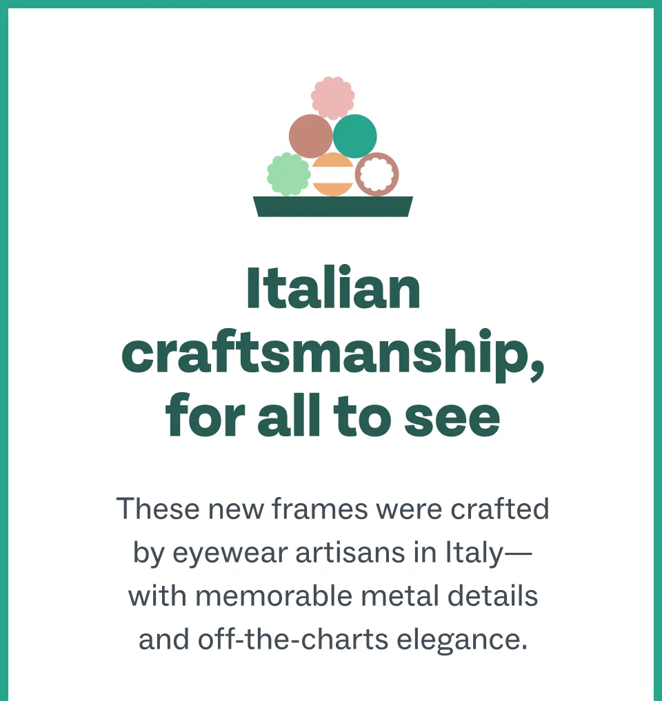 Italian craftsmanship, for all to see