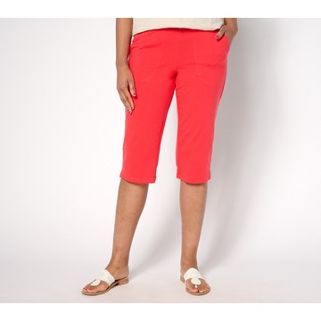Denim & Co. Duo Stretch Skimmer with Pockets