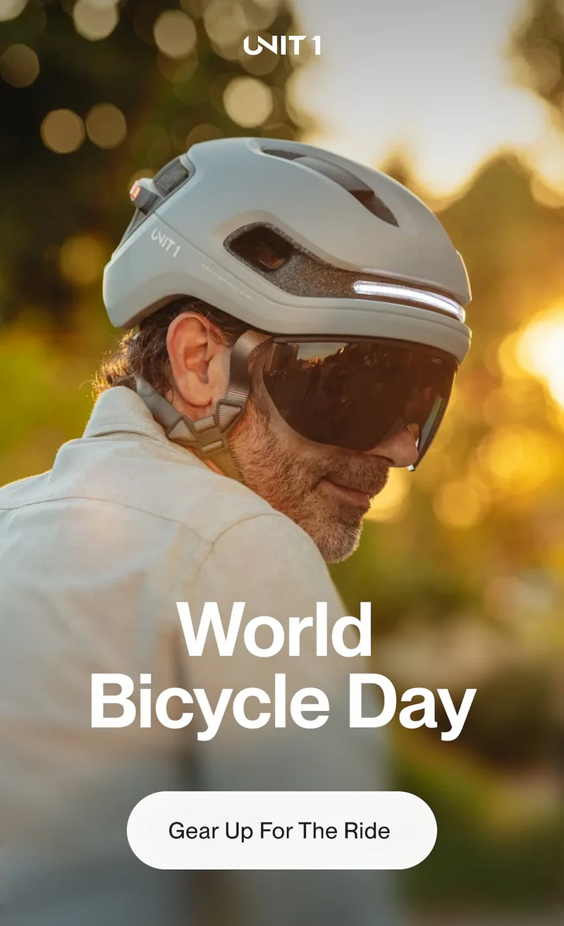 World Bicycle Day. Gear Up For The Ride.