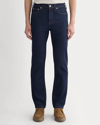 Image | The Organic Cotton Straight-Leg Jean | Pure Blue