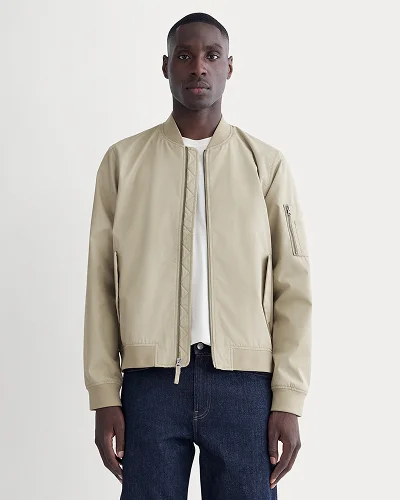 Image | The Bomber Jacket | Trench Coat Khaki