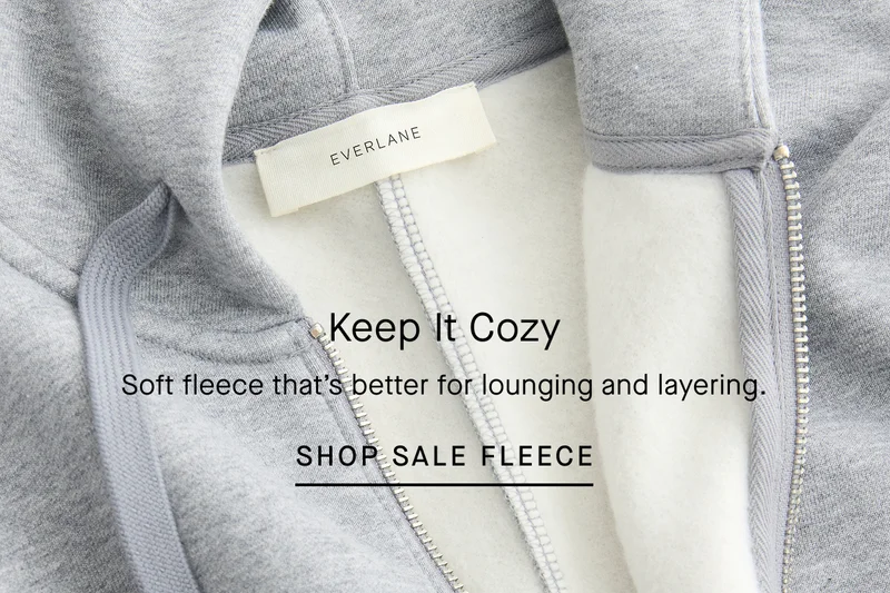 Keep It Cozy | Soft fleece that’s better for lounging and layering. | Shop Sale Fleece
