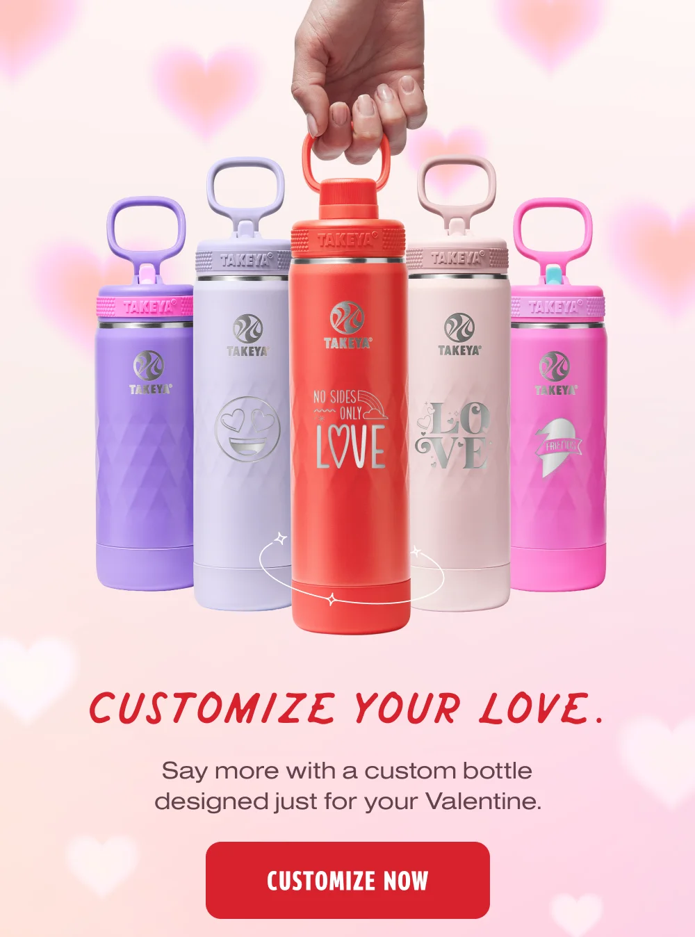 say it with a bottle personalize it for free for a limited time