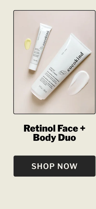 retinol face + body duo
