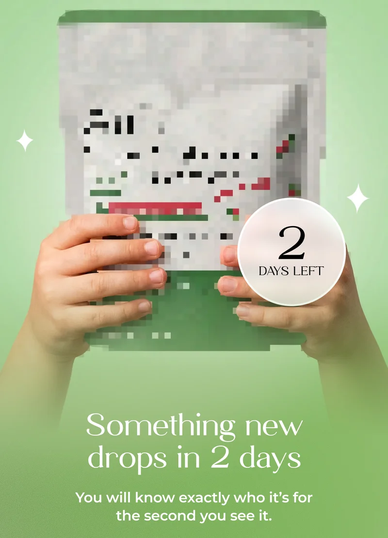 Something new drops in 2 days