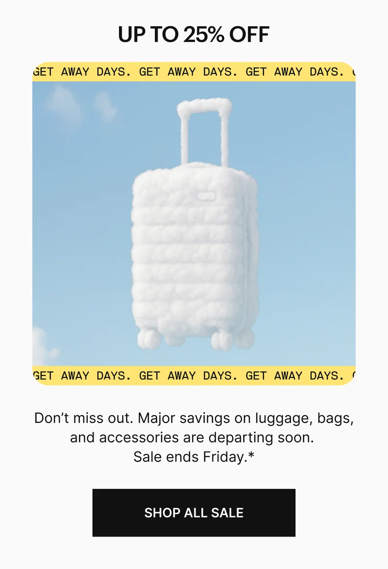 Up to 25% OFF: SHOP NOW