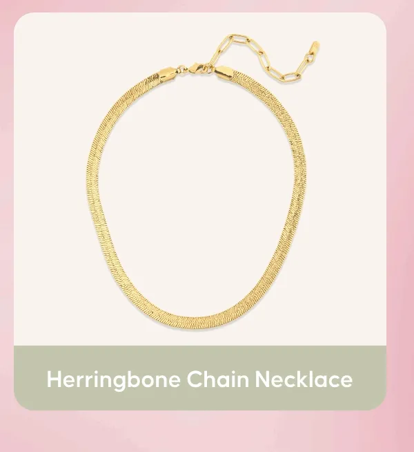 Herringbone Chain Necklace