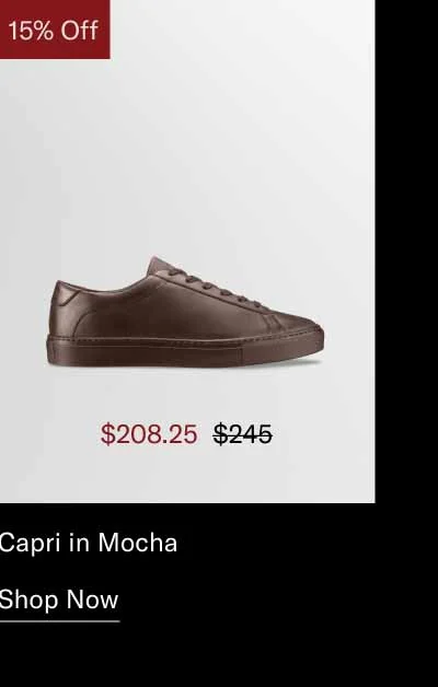 Capri in Mocha. Shop Now