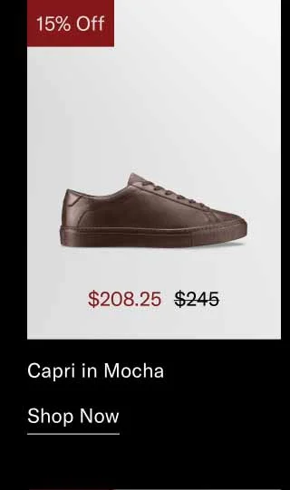 Capri in Mocha. Shop Now
