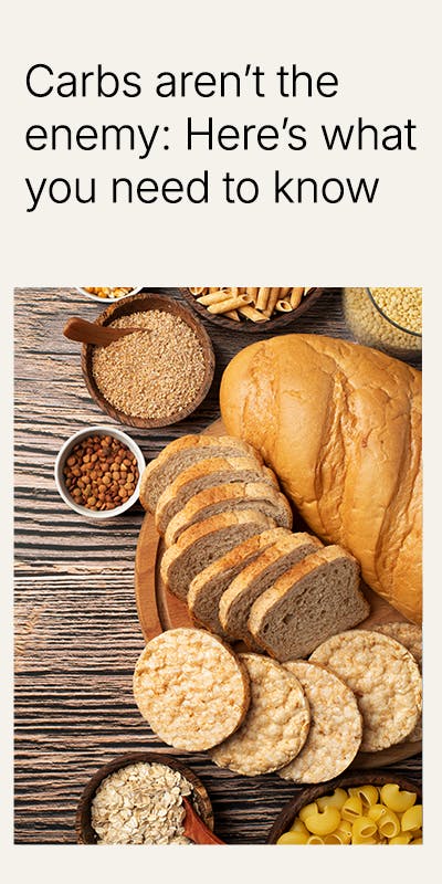 Why carbs aren't the enemy