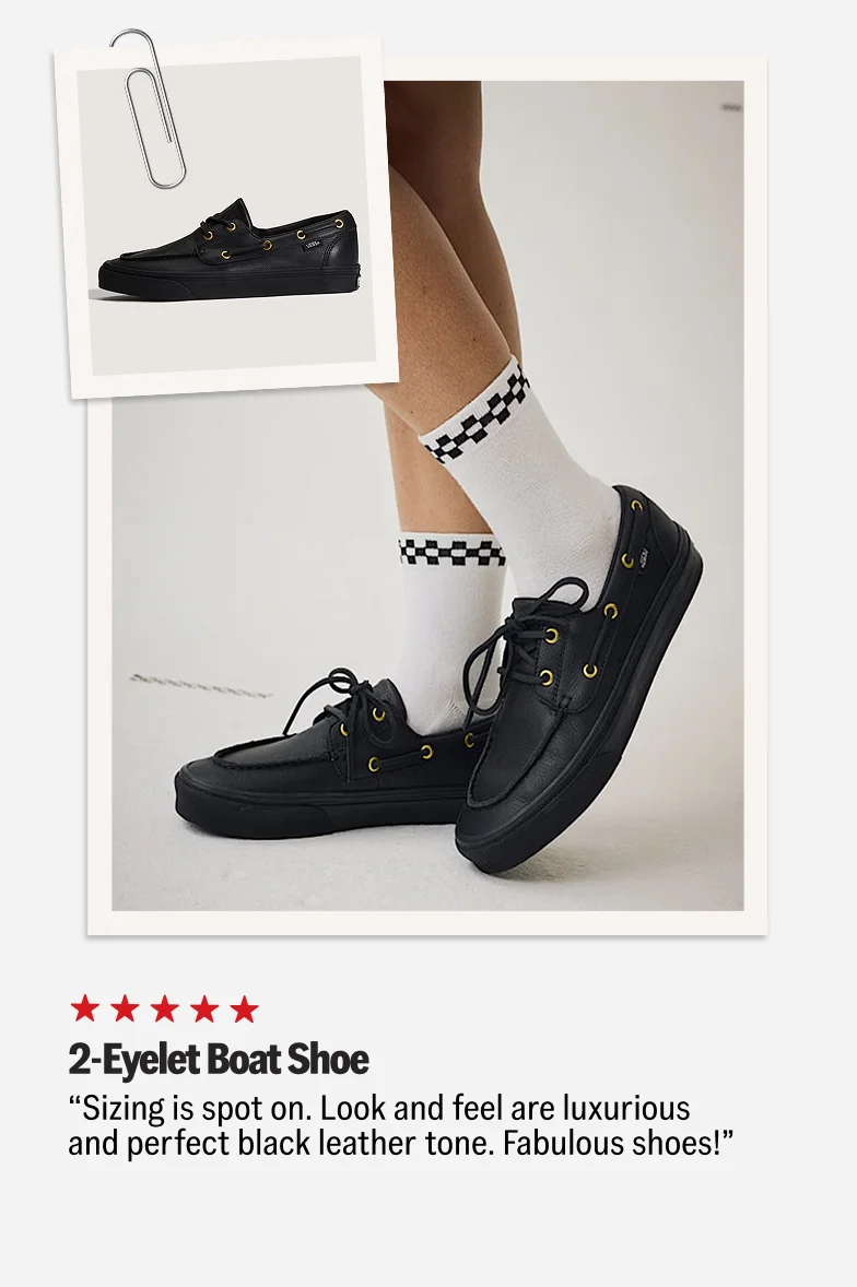 2-Eyelet Boat Shoe