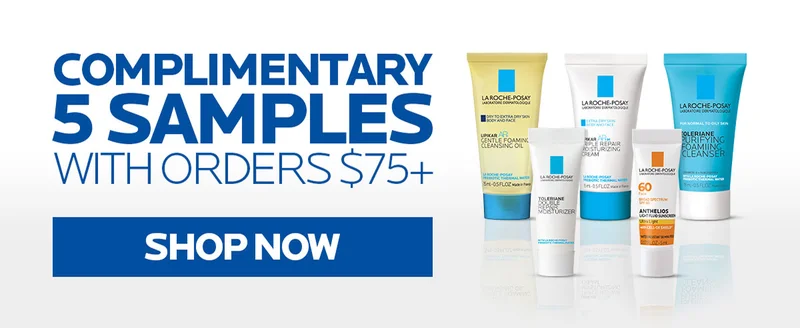 Complimentary 5 Samples with orders $75+