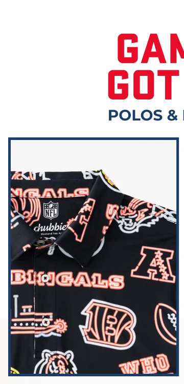 Performance Polo: The Neon Bengals