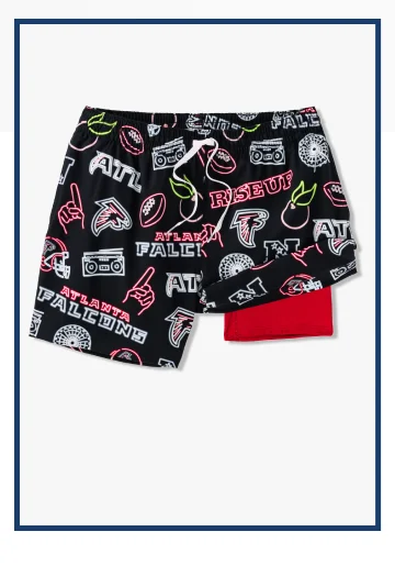 Lined Classic Swim Trunk: The Neon Falcons
