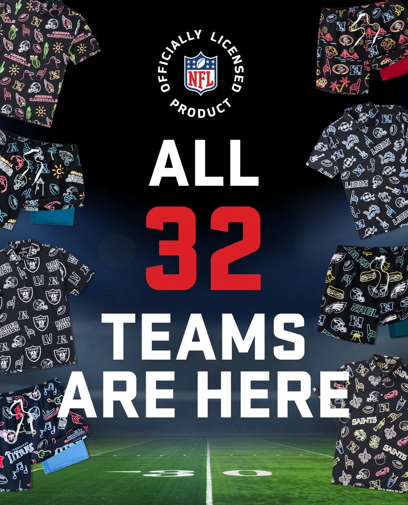 NFL BY CHUBBIES - All 32 Teams Are Here