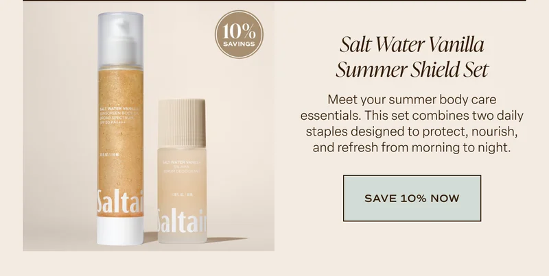 Salt Water Vanilla Summer Shield Set