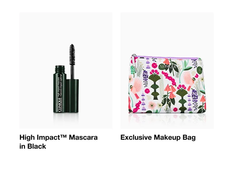 High Impact™ Mascara in Black | Exclusive Makeup Bag