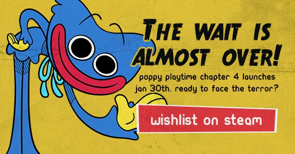 THE WAIT IS ALMOST OVER! WISHLIST ON STEAM.