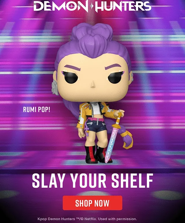 KPop Demon Hunter Funko Pops Shop Now