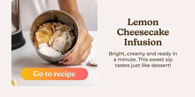 Get Lemon Cheesecake Infusion Recipe