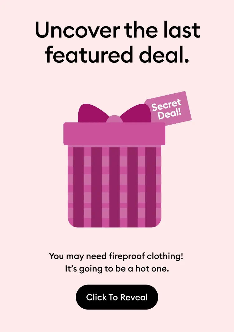 Uncover the last featured deal.