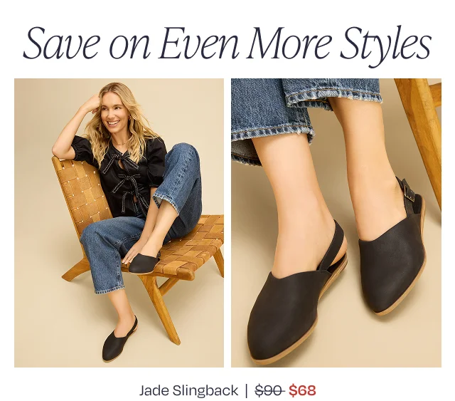 Jade Slingback Flat - Image