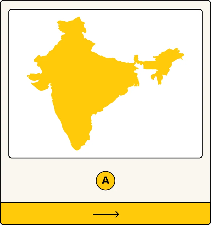 A. Shape of India