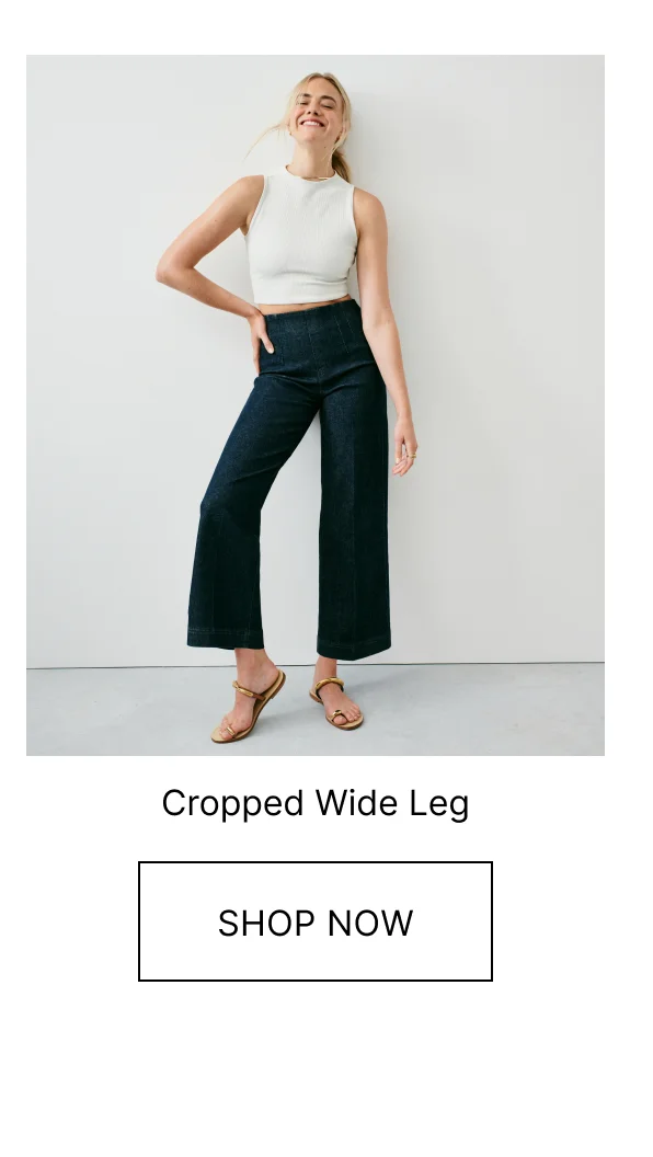 CROPPED WIDE LEG