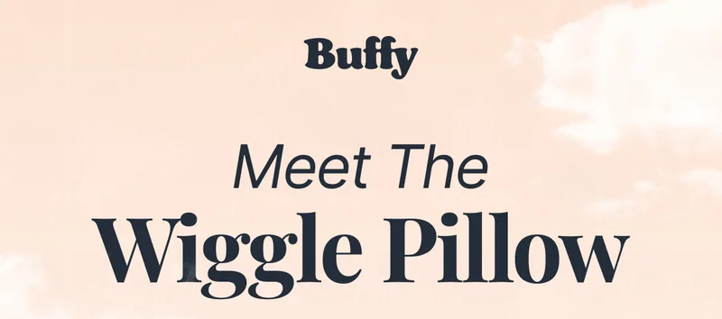 Meet The Wiggle Pillow